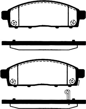 Technika 01664 - Set placute frana,frana disc aaoparts.ro