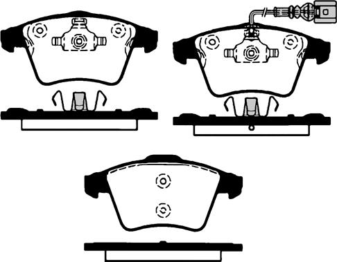 Technika 01684 - Set placute frana,frana disc aaoparts.ro
