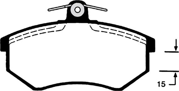 Technika 01031 - Set placute frana,frana disc aaoparts.ro