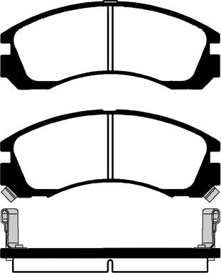 J&S Automotive VBP1564 - Set placute frana,frana disc aaoparts.ro