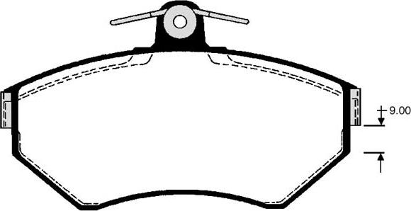 Technika 01243 - Set placute frana,frana disc aaoparts.ro