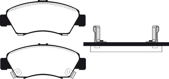 AISIN SN425P - Set placute frana,frana disc aaoparts.ro