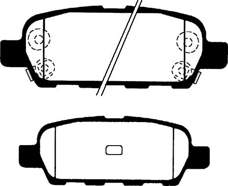 J&S Automotive VBP2530 - Set placute frana,frana disc aaoparts.ro