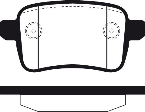 GMC 2222001 - Set placute frana,frana disc aaoparts.ro