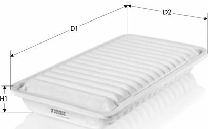 Tecneco Filters AR25654PM-J - Filtru aer aaoparts.ro