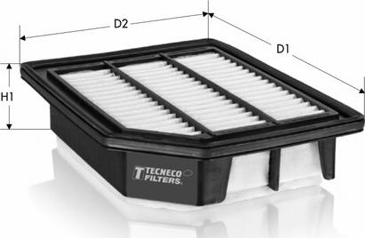 Tecneco Filters AR108PM-J - Filtru aer aaoparts.ro