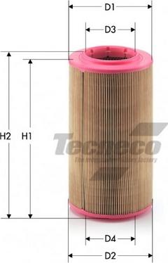 Tecneco Filters AR13490-I - Filtru aer aaoparts.ro