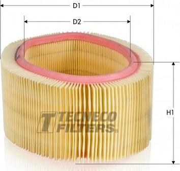 Tecneco Filters AR388PM-R - Filtru aer aaoparts.ro