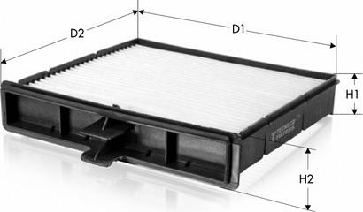 Tecneco Filters CK9880 - Filtru, aer habitaclu aaoparts.ro