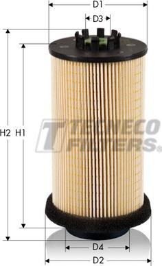 Tecneco Filters GS0600-E - Filtru combustibil aaoparts.ro