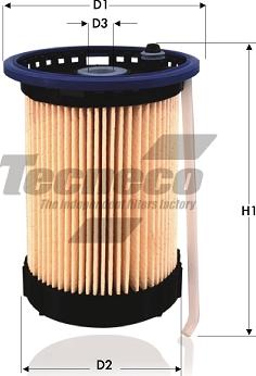 Tecneco Filters GS2087E - Filtru combustibil aaoparts.ro