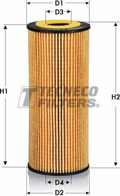 Tecneco Filters OL0242-E - Filtru ulei aaoparts.ro