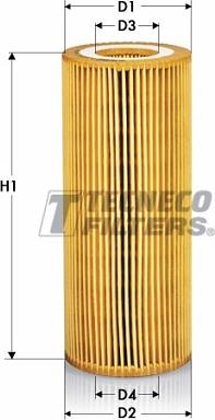 Tecneco Filters OL07012-E - Filtru ulei aaoparts.ro