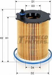Tecneco Filters OL07033E - Filtru ulei aaoparts.ro
