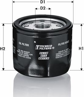 Tecneco Filters OL1294 - Filtru ulei aaoparts.ro
