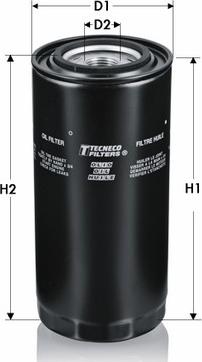 Tecneco Filters OL268 - Filtru ulei aaoparts.ro