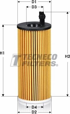 Tecneco Filters OL2160E - Filtru ulei aaoparts.ro