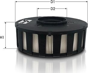 Tecneco Filters OS101 - Filtru, aerisire bloc motor aaoparts.ro