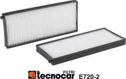 Tecnocar E720-2 - Filtru, aer habitaclu aaoparts.ro