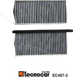 Tecnocar EC487-2 - Filtru, aer habitaclu aaoparts.ro