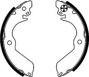 Textar 91045801 - Set saboti frana aaoparts.ro