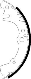 Textar 91059300 - Set saboti frana aaoparts.ro