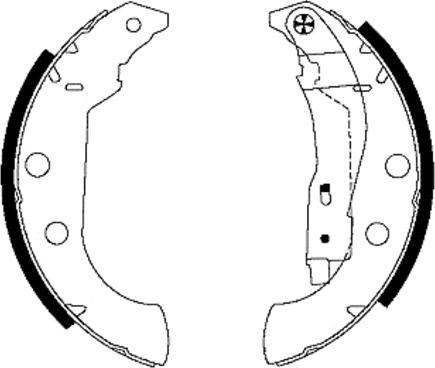 Textar 91056600 - Set saboti frana aaoparts.ro