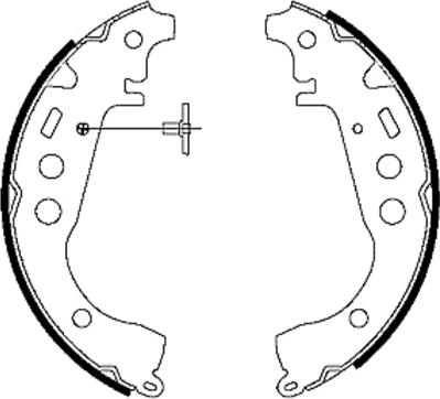 Textar 91053500 - Set saboti frana aaoparts.ro