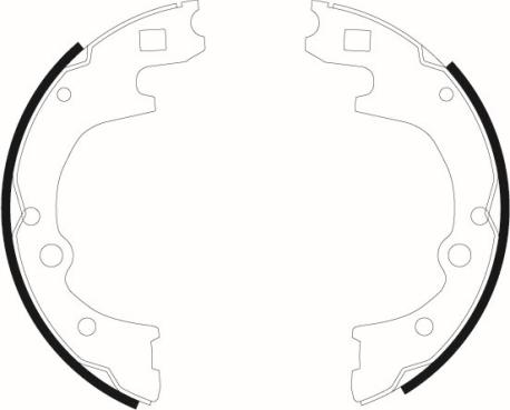 Textar 91052000 - Set saboti frana aaoparts.ro