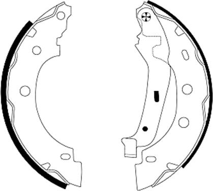 Textar 91052800 - Set saboti frana aaoparts.ro