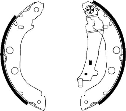 Textar 91052700 - Set saboti frana aaoparts.ro