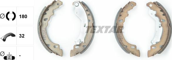 Textar 91064600 - Set saboti frana aaoparts.ro