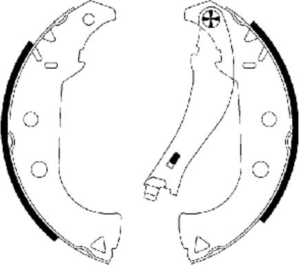 Textar 91064700 - Set saboti frana aaoparts.ro