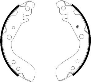 Textar 91060400 - Set saboti frana aaoparts.ro