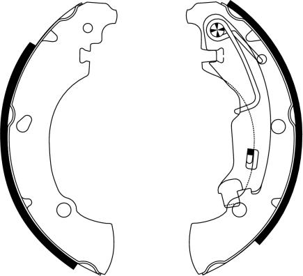 Textar 91061100 - Set saboti frana aaoparts.ro