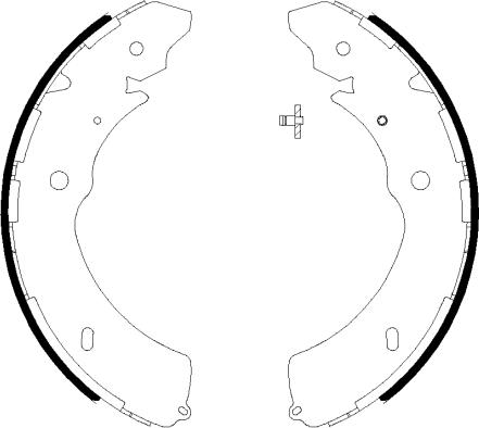 Textar 91084800 - Set saboti frana aaoparts.ro