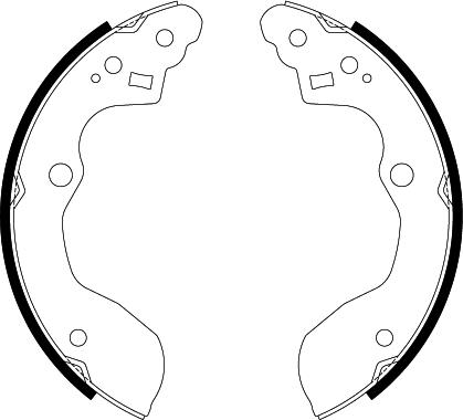 Textar 91087200 - Set saboti frana aaoparts.ro