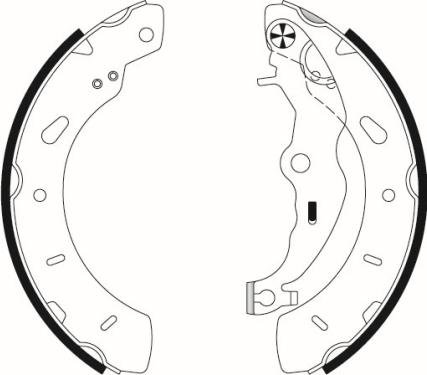 Textar 91079800 - Set saboti frana aaoparts.ro