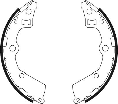 Textar 91072900 - Set saboti frana aaoparts.ro