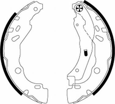 Textar 91077100 - Set saboti frana aaoparts.ro