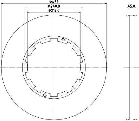 Textar 93291500 - Disc frana aaoparts.ro