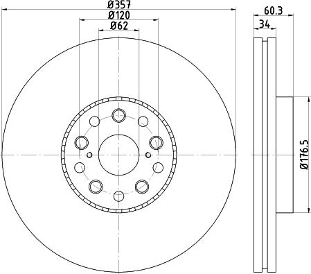 Textar 92224203 - Disc frana aaoparts.ro