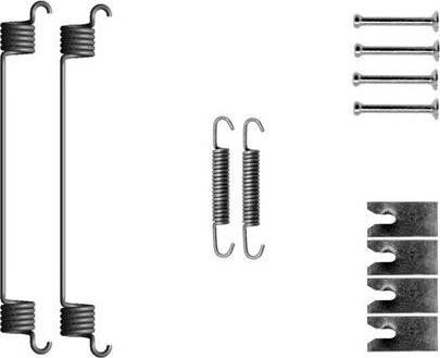 Textar 97049700 - Set accesorii, sabot de frana aaoparts.ro