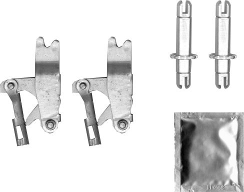 Textar 97044600 - Set accesorii, saboti frana parcare aaoparts.ro
