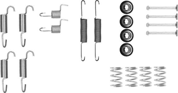 Textar 97046200 - Set accesorii, saboti frana parcare aaoparts.ro