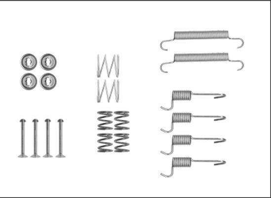 Textar 97042400 - Set accesorii, saboti frana parcare aaoparts.ro