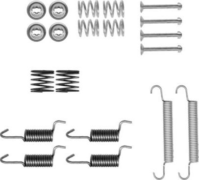 Textar 97038900 - Set accesorii, saboti frana parcare aaoparts.ro