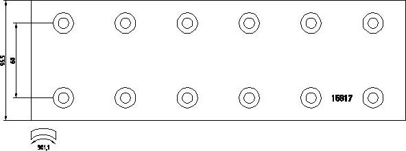 Textar 1581702 - Set garnituri de frictiune, frana tambur aaoparts.ro