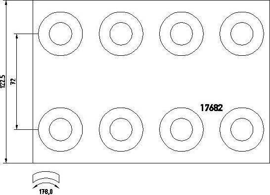 Textar 1768204 - Set garnituri de frictiune, frana tambur aaoparts.ro