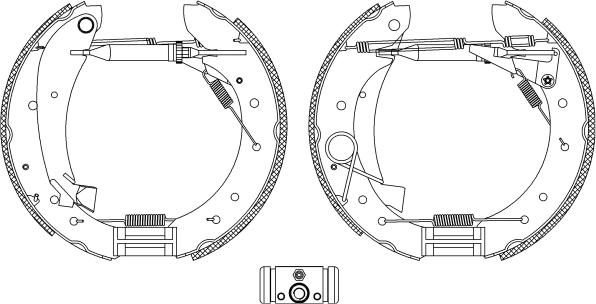 Textar 84049601 - Set saboti frana aaoparts.ro